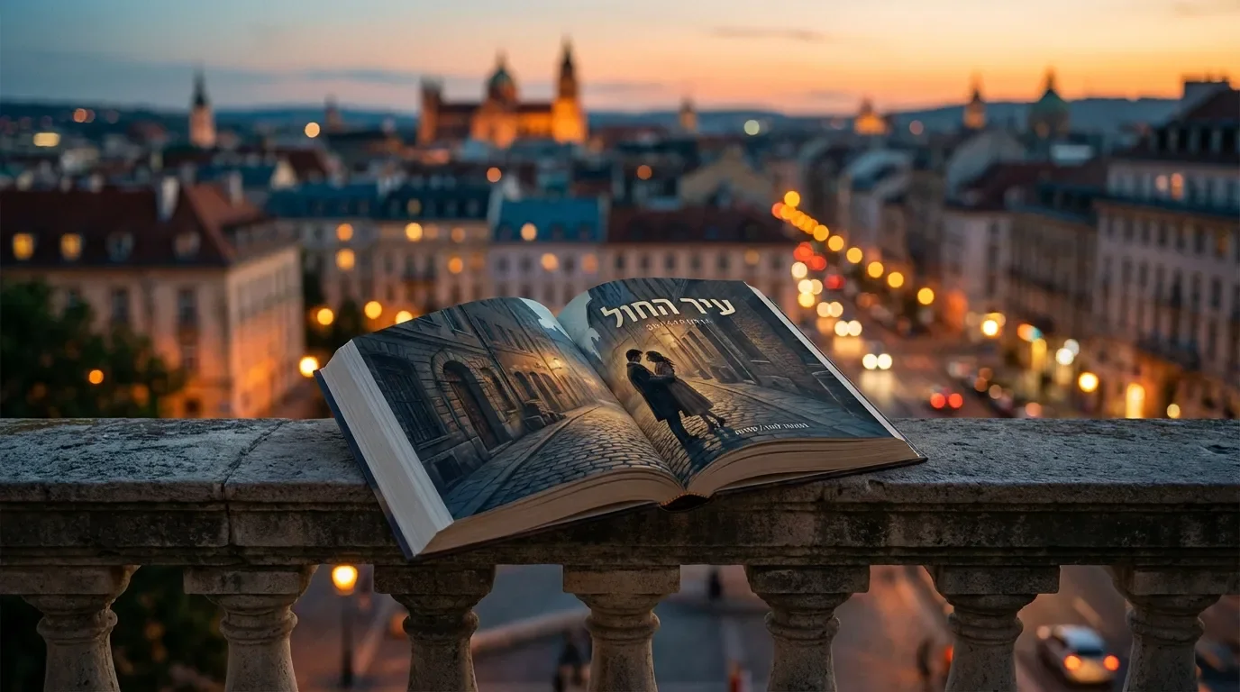 ספר מתח רומנטי על רקע עיר